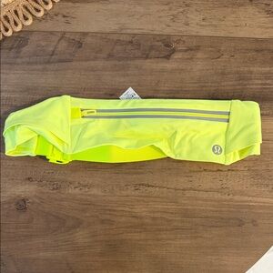Lululemon Athletica Neon Yellow Belt Bag